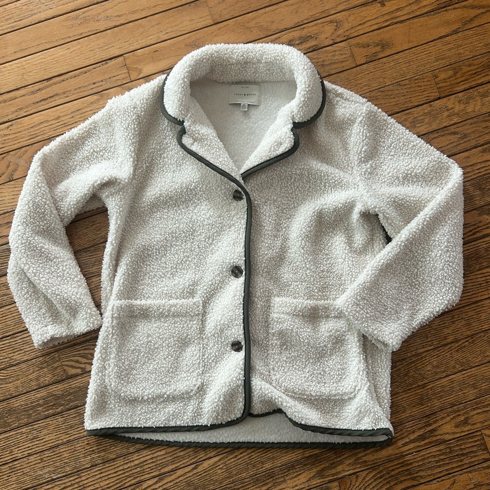 Lucky Brand Women’s Faux Shearling Jacket